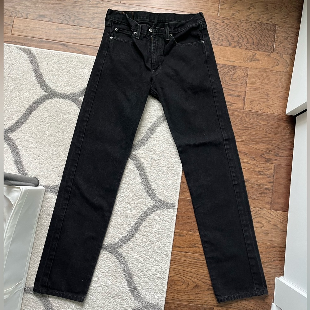 Levi’s 505 black jeans 32 x 34
